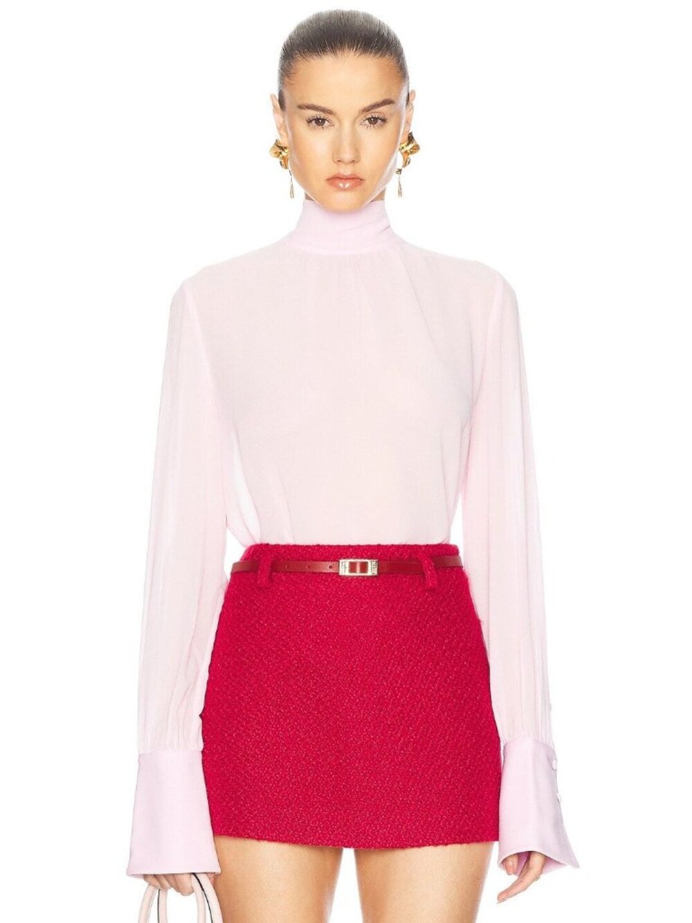 SEROYA Mary Blouse in Ballet Pink XSmall New Womens Top Shirt